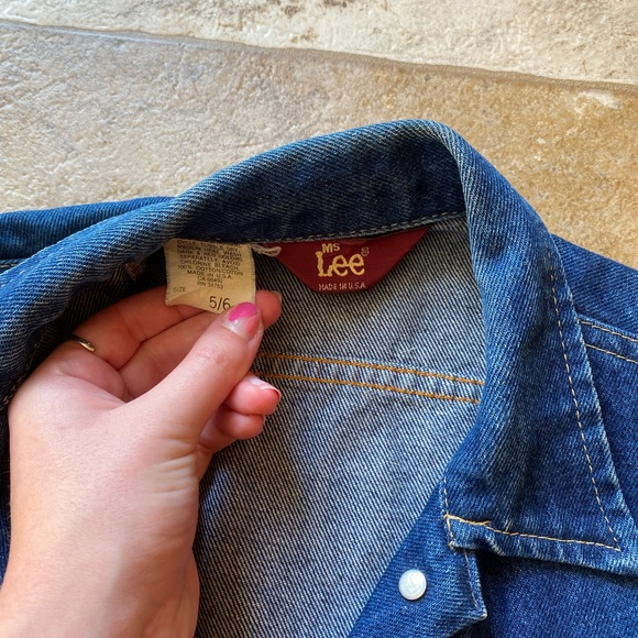Vintage Lee Denim Jacket - Picture 4 of 5